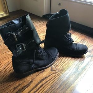 All Saints combat boots